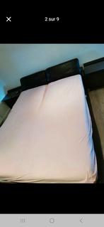 Lit avec commodes pivotantes et sommier 2,55 de long et 1,85, Enlèvement ou Envoi