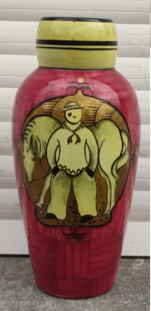 Vase en faience de saint Ghislain, Antiek en Kunst, Antiek | Vazen, Ophalen of Verzenden