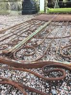Unieke hoge 19de eeuwse smeedijzeren tuinpoort, Tuin en Terras, Ophalen