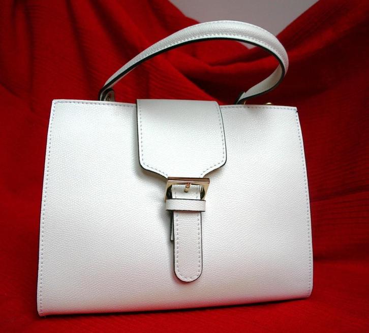 Leder handtas Bimba Y Lola met bijpassende portemonnee, Handtassen en Accessoires, Tassen | Damestassen, Nieuw, Handtas, Wit, Ophalen of Verzenden