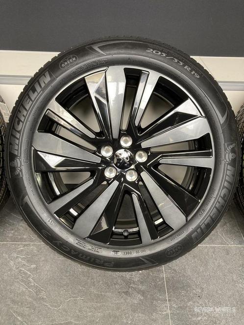 19” originele Peugeot 3008 / 5008 GT velgen + banden 5x108, Auto-onderdelen, Banden en Velgen, Banden en Velgen, Zomerbanden, 19 inch