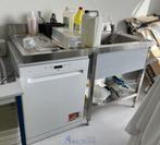 RVS spoeltafel 140x75cm GGM GASTRO, Ophalen, Gebruikt, Wassen en Drogen