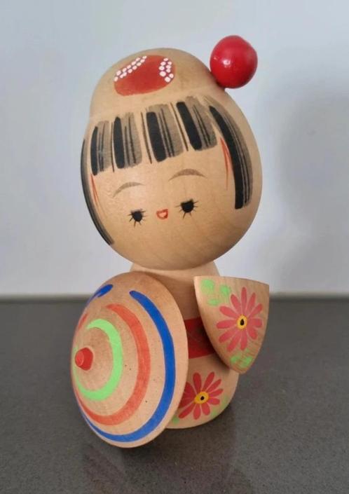 Kokeshi de Tomio Ishida, Antiquités & Art, Art | Sculptures & Bois, Enlèvement ou Envoi