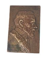 Bronzen medaille — Hommage aan professor René Verhoogen, Ophalen of Verzenden, Brons