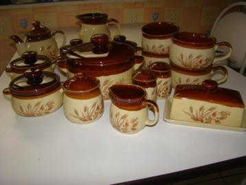 service de table style campagnard beschikbaar voor biedingen