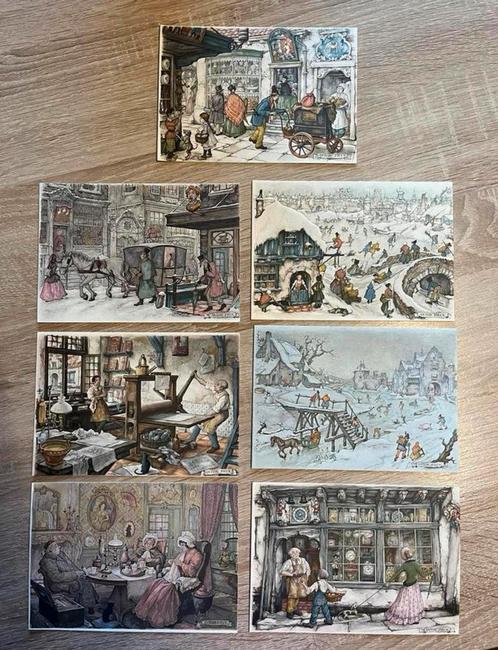 Cartes - Anton Pieck - Hollywood - Asquiths bear collection, Collections, Cartes postales | Thème, Enlèvement ou Envoi
