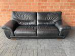 Leder 3 zit zetel - salon / zeer goede staat, Huis en Inrichting, Zetels | Zetels, Ophalen, Gebruikt, Leer