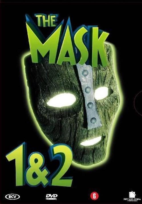 The Mask 1 & 2 (Boxset), Cd's en Dvd's, Dvd's | Komedie, Gebruikt, Overige genres, Boxset, Vanaf 6 jaar, Ophalen of Verzenden
