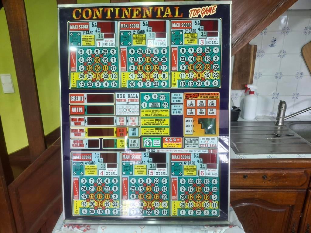 Assiette de bingo original "continental" le vrai bingo, Verzamelen, Automaten | Gokkasten en Fruitautomaten, Ophalen