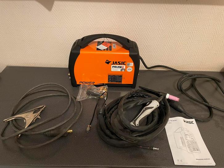 Jasic Power TIG 180 SE, Bricolage & Construction, Outillage | Soudeuses, Comme neuf, Tig, 150 à 250 ampères, Enlèvement