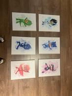 PJ masks tekening op canvas, Antiek en Kunst, Ophalen