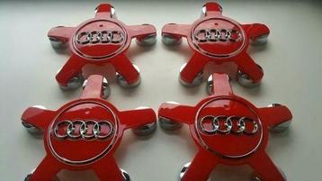 Cache-moyeux 5 étoiles pour Audi A3 A4 A5 A6 Q3 Q5