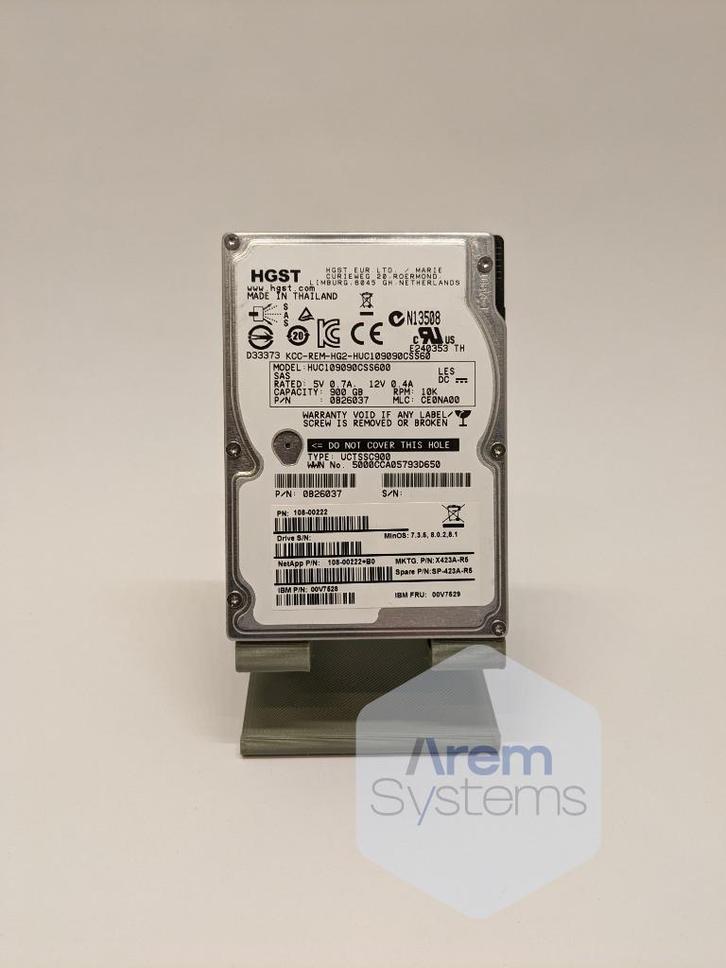 900GB 10K 2.5" SAS schijven, Computers en Software, Harde schijven, Gebruikt, Server, Intern, HDD, SAS, Verzenden