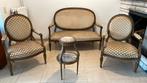 Louis XVI stijl- zetels met tafeltje, Antiek en Kunst, Antiek | Meubels | Stoelen en Sofa's, Ophalen