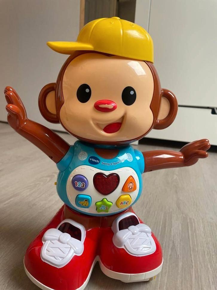 Vtech Swing & Speel Aap, Kinderen en Baby's, Speelgoed | Vtech, Gebruikt, 6 maanden tot 2 jaar, Ophalen of Verzenden