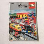 Lego 12V 4,5V trein ideeënboek - 7777, Ensemble complet, Lego, Utilisé, Enlèvement ou Envoi