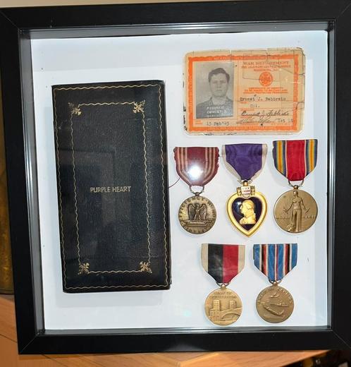 Amerikaanse medailles combat medic WOII, Verzamelen, Militaria | Tweede Wereldoorlog, Landmacht, Lintje, Medaille of Wings, Ophalen of Verzenden