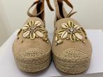 Nieuwe espadrilles van het merk Erynn, 41 (kleine voet=25,5, Espadrilles, Beige, Nieuw, Ophalen of Verzenden