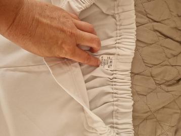 Witte stage broek verzorging, Enlèvement, Neuf, Taille 42/44 (L), Blanc