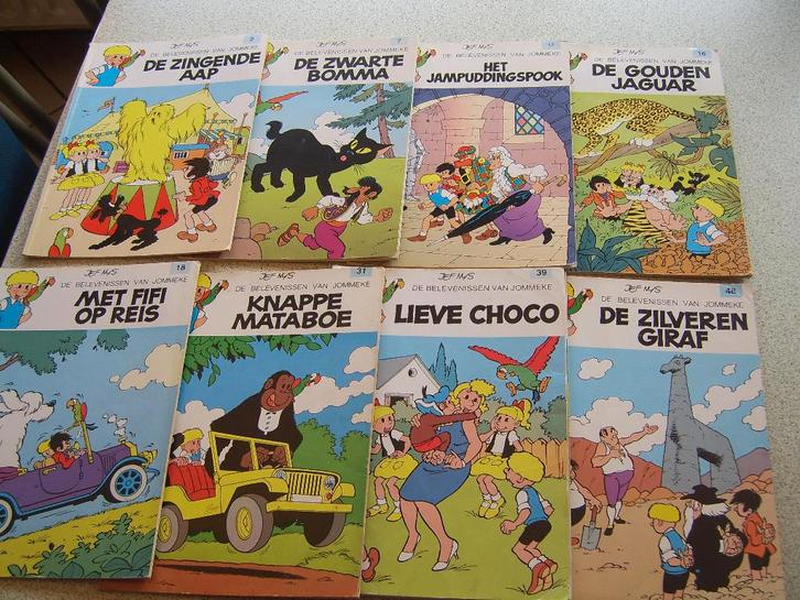 Stripverhalen van Jommeke, Livres, BD, Utilisé, Plusieurs BD, Enlèvement ou Envoi