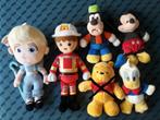 5 Disney knuffels: Mickey Mouse, Donald Duck, Goofy, ..., Verzamelen, Ophalen of Verzenden, Zo goed als nieuw, Knuffel