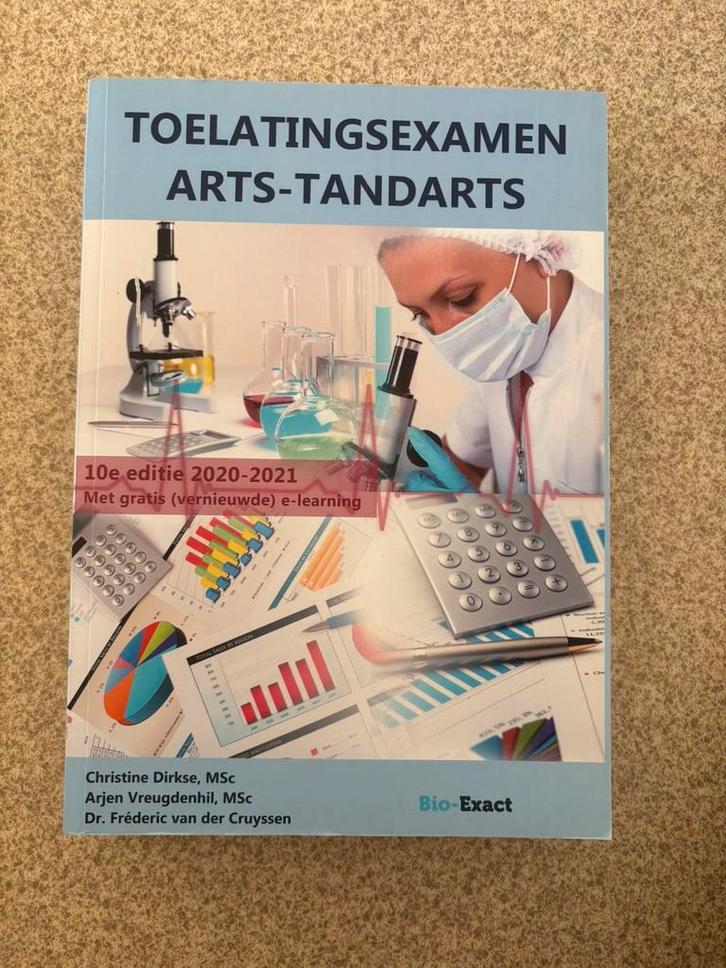 Toelatingsexamen Arts-Tandarts, Boeken, Schoolboeken, Nederlands, Ophalen of Verzenden