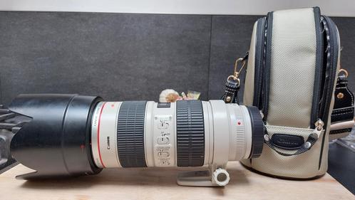 Canon EF 70-200 f2.8 L IS, Audio, Tv en Foto, Foto | Lenzen en Objectieven, Zo goed als nieuw, Telelens, Zoom, Ophalen