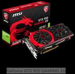GeForce GTX 950 GAMING 2G, HDMI, Comme neuf, Enlèvement, Autres types