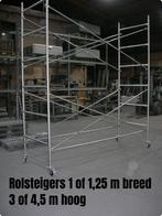 Rolsteigers 3 of 4,5 m H x 1,80 of 2,85 m L x 1 of 1,25 m B, Steigers, Enlèvement, Neuf