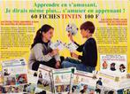 Tintin "COMPLET 3 BOITES/Fiches de collection ATLAS" +cadeau, Enlèvement, Utilisé, Hergé