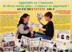 Tintin "3 BOITES Fiches ATLAS" + cadeau. !!!NOUVEAU PRIX !!!, Livres, Enlèvement, Utilisé, Hergé