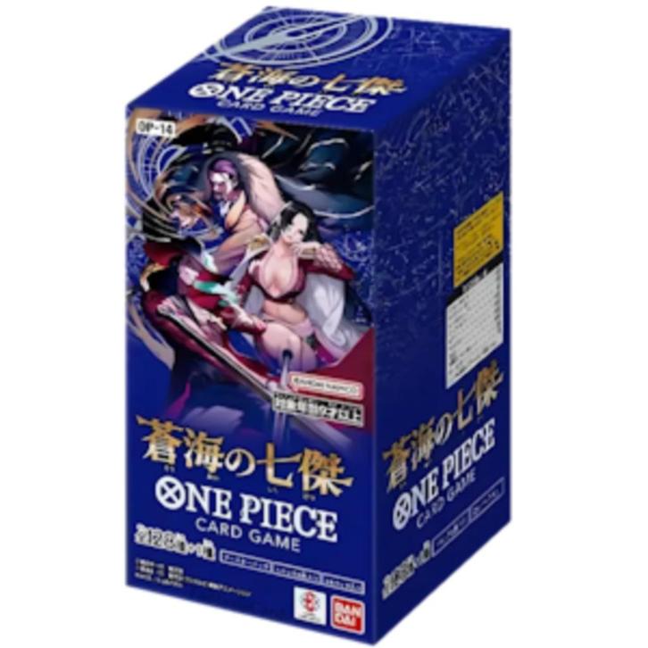 One Piece (JP) The Azure Sea´s Seven (OP-14): Booster Box, Hobby en Vrije tijd, Verzamelkaartspellen | Overige, Nieuw, Boosterbox