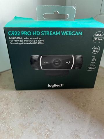 C922 Pro HD Stream Webcam met statief - NIEUW