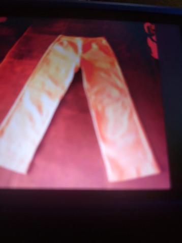 Lange broek gebroken wit m 36 beschikbaar voor biedingen