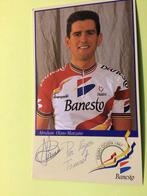 wielerkaart 1997 team banesto abraham olano signe, Verzenden, Zo goed als nieuw