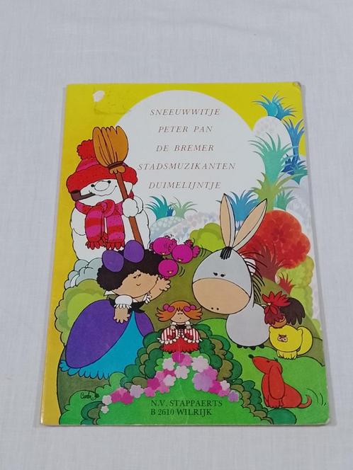 Sneeuwwitje - Peter Pan - De Bremer Stadsmuzikanten - Duimel, Boeken, Sprookjes en Fabels, Gelezen, Ophalen of Verzenden