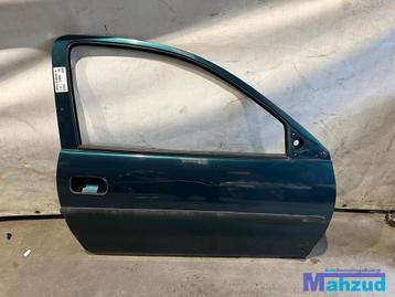 OPEL CORSA B Groen Z283 rechts deur portier 1993-2000