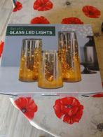 Lumières LED en verre, Neuf, Moins de 50 cm, Verre, Enlèvement