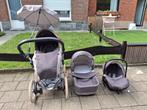 Tutek vintage kinderwagen met grote wielen + parasol 3 in 1, Kinderen en Baby's, Ophalen, Gebruikt, Kinderwagen