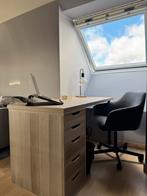 Bureau+ stoel, Huis en Inrichting, Bureaus, Ophalen, Zo goed als nieuw, Bureau