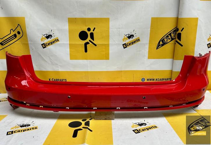 Audi A4 B9 8W S-line Achterbumper 4x PDC 8W9807511M, Auto-onderdelen, Carrosserie, Bumper, Audi, Achter, Gebruikt