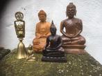 Kleine originele houten Boeddha beeldjes, Ophalen