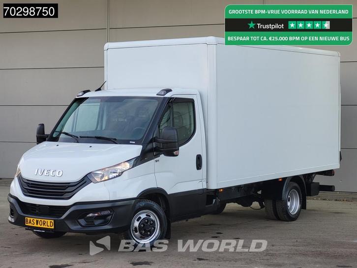 Iveco Daily 35C16 Laadklep Dubbellucht Bakwagen 160PK Airco, Auto's, Bestelwagens en Lichte vracht, Bedrijf, Te koop, Airconditioning