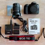 Canon Eos 70d, Audio, Tv en Foto, Fotografie | Accu's en Batterijen, Zo goed als nieuw, Ophalen