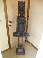 houten afrikaans beeld 1,55cm hoog, Ophalen