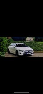 Mercedes A180d, Auto's, Mercedes-Benz, Automaat, Wit, Leder, 5 deurs