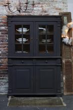 Buffetkast *boshuis* vintage black, Huis en Inrichting, Kasten | Buffetkasten, Ophalen, 100 tot 150 cm, Zo goed als nieuw, 150 tot 200 cm