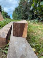 Eikenhouten balk, Tuin en Terras, Palen, Balken en Planken, Ophalen, Zo goed als nieuw, Hardhout, 250 cm of meer
