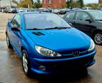 Peugeot 206cc 1.6 i 16v, 4 zetels, Stof, Zwart, 4 cilinders