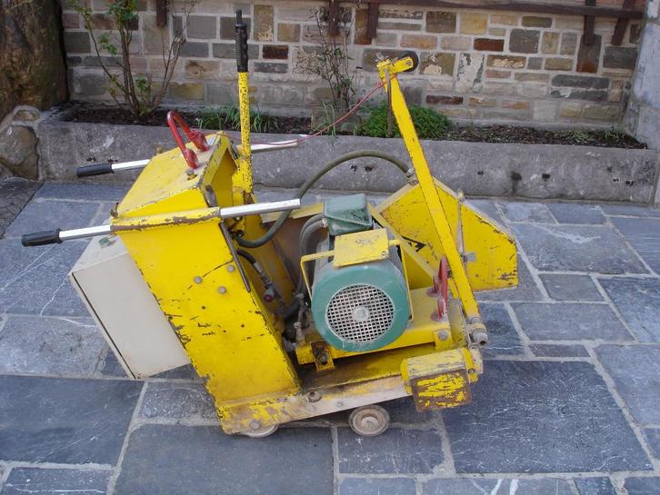 NORTON elektrische vloerzaag — Beton-/asfaltzaag, Doe-het-zelf en Bouw, Gereedschap | Zaagmachines, Gebruikt, Overige typen, Minder dan 30 mm